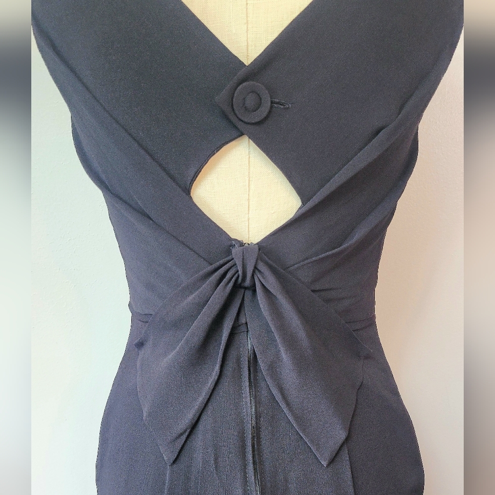 VTG Lanz Originals black cocktail dress - Picture 12 of 17